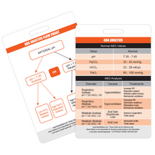 Load image into Gallery viewer, Arterial Blood Gas (ABG) Vertical Badge Card