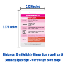 Load image into Gallery viewer, Antepartum Non Stress Test Reference Vertical Badge Card