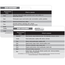 Load image into Gallery viewer, Basic Patient Assessment Reference Horizontal Badge Card