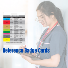 Load image into Gallery viewer, Order of Blood Draw Vertical Badge Card
